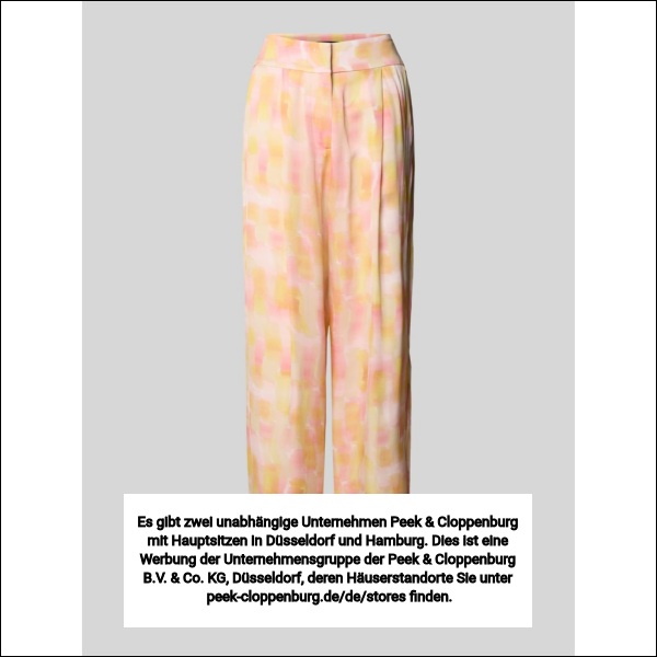 Armani Exchange Damen Weite Hosen Rose Gr. 38 