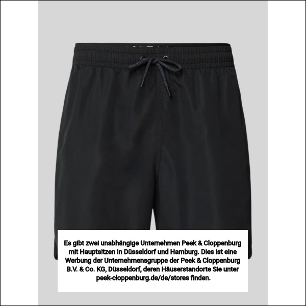 Emporio Armani Herren Badehosen Schwarz Gr. Groß