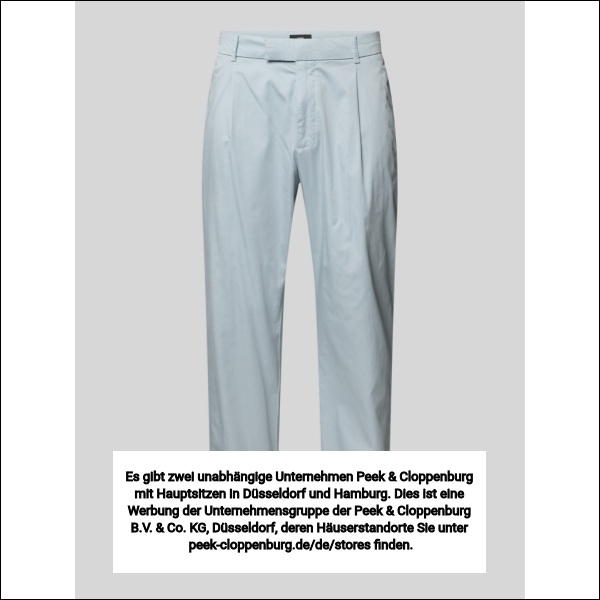 Cinque Herren Sch Hosen Blau Gr. 50 