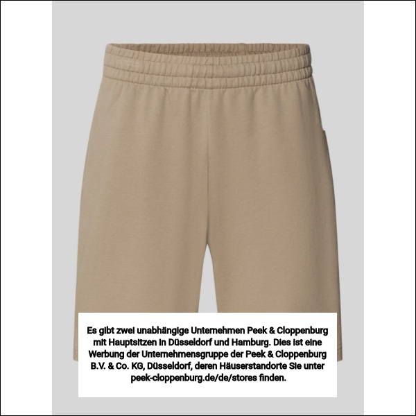 Ea7 Emporio Armani Herren Sweat Shorts Beige Gr. Übergröße XXL 