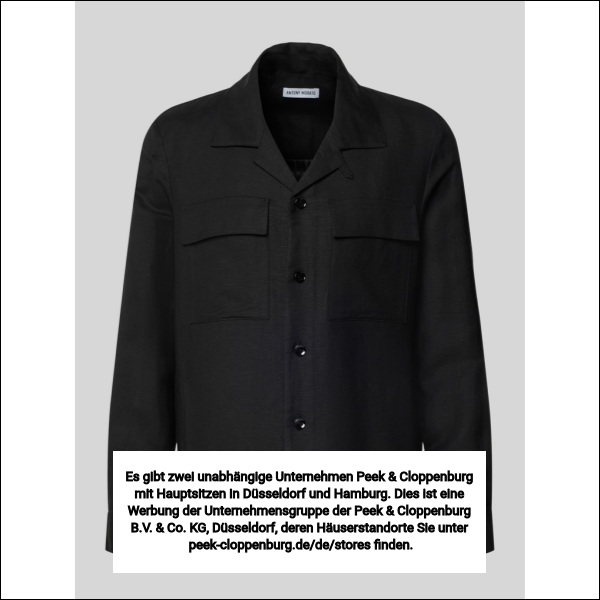 Antony Morato Herren Hemdjacken Schwarz Gr. 52 