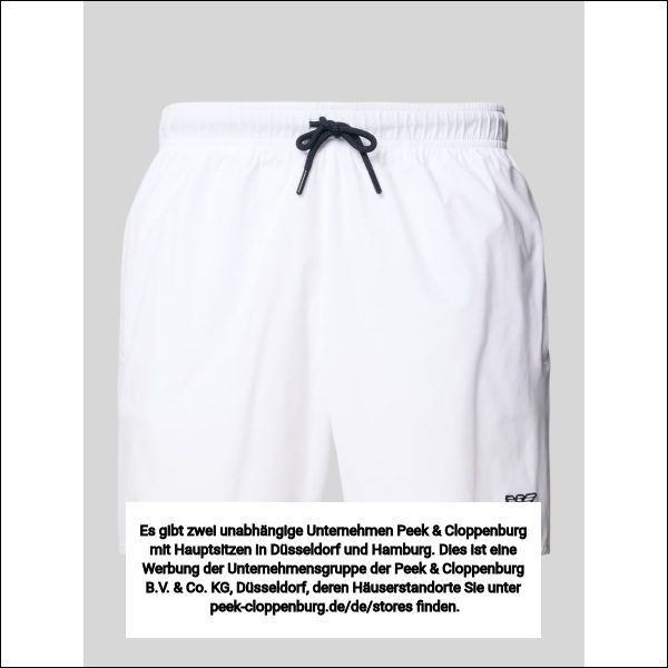 Emporio Armani Herren Weiss Badehosen, Beige, Gr. Extra Groß