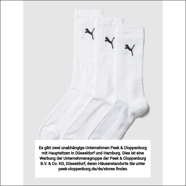 Puma Herren Socken Beige Gr. 43/46
